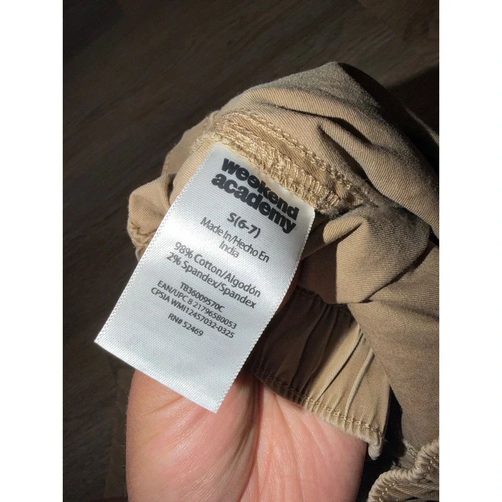 Boys cargo pants small 6/7